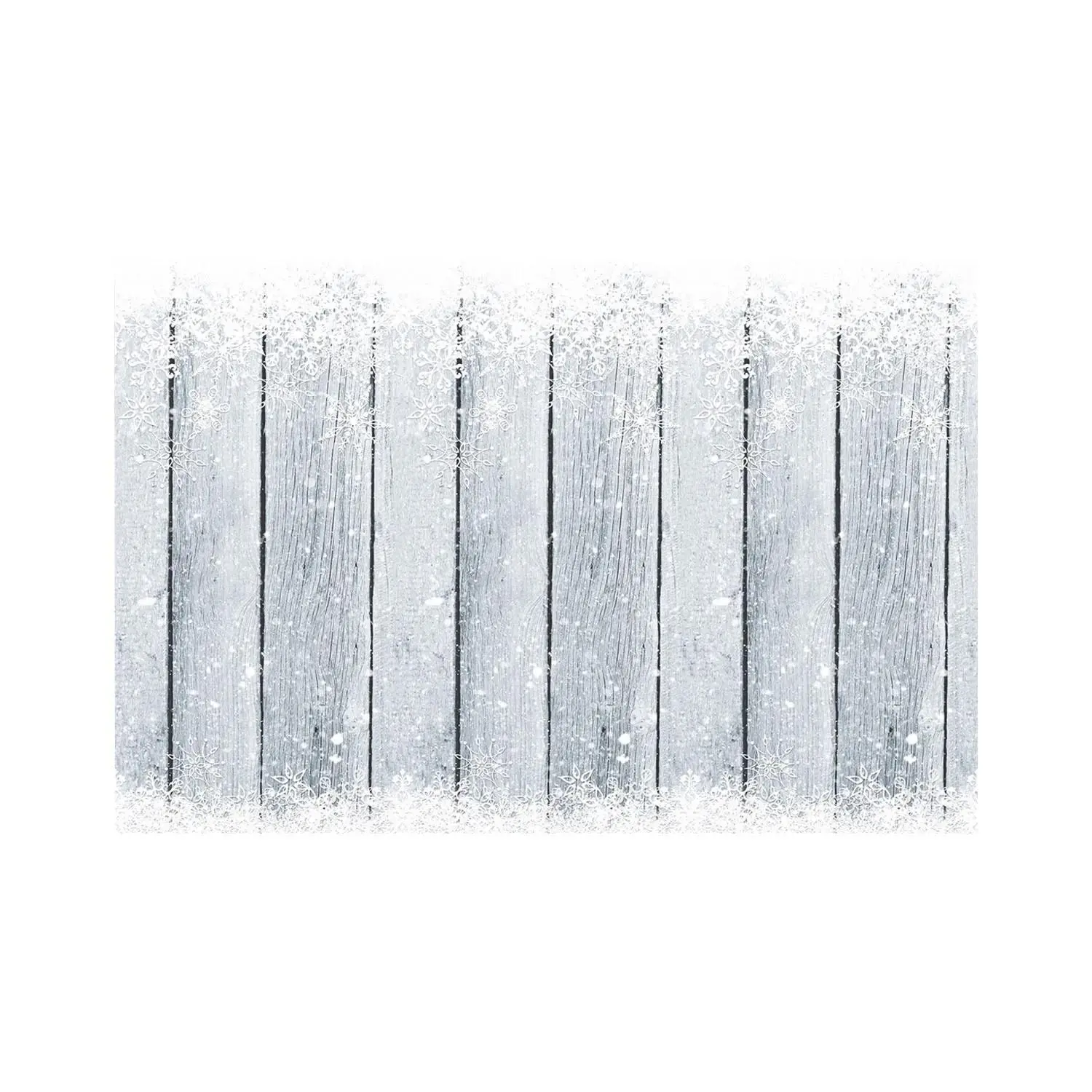 Winter Barnwood Backdrop - 3 Pc. Winter Barnwood Backdrop - 3 Pc.