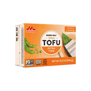 Mori-Nu Silken Tofu Extra Firm | Velvety Smooth and Creamy | Low Fat, Gluten-Free, Dairy-Free, Vegan, Made with Non-GMO soybeans, KSA Kosher Parve | Shelf-Stable | Plant protein