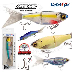 Velrifya Bossa Shad Glide Bait For Bass Fishing, S-Glide Action, Slow Sinking Swimbait