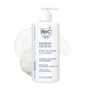 [RoC Skincare] Barrier Renew Gel-To-Foam Cleanser