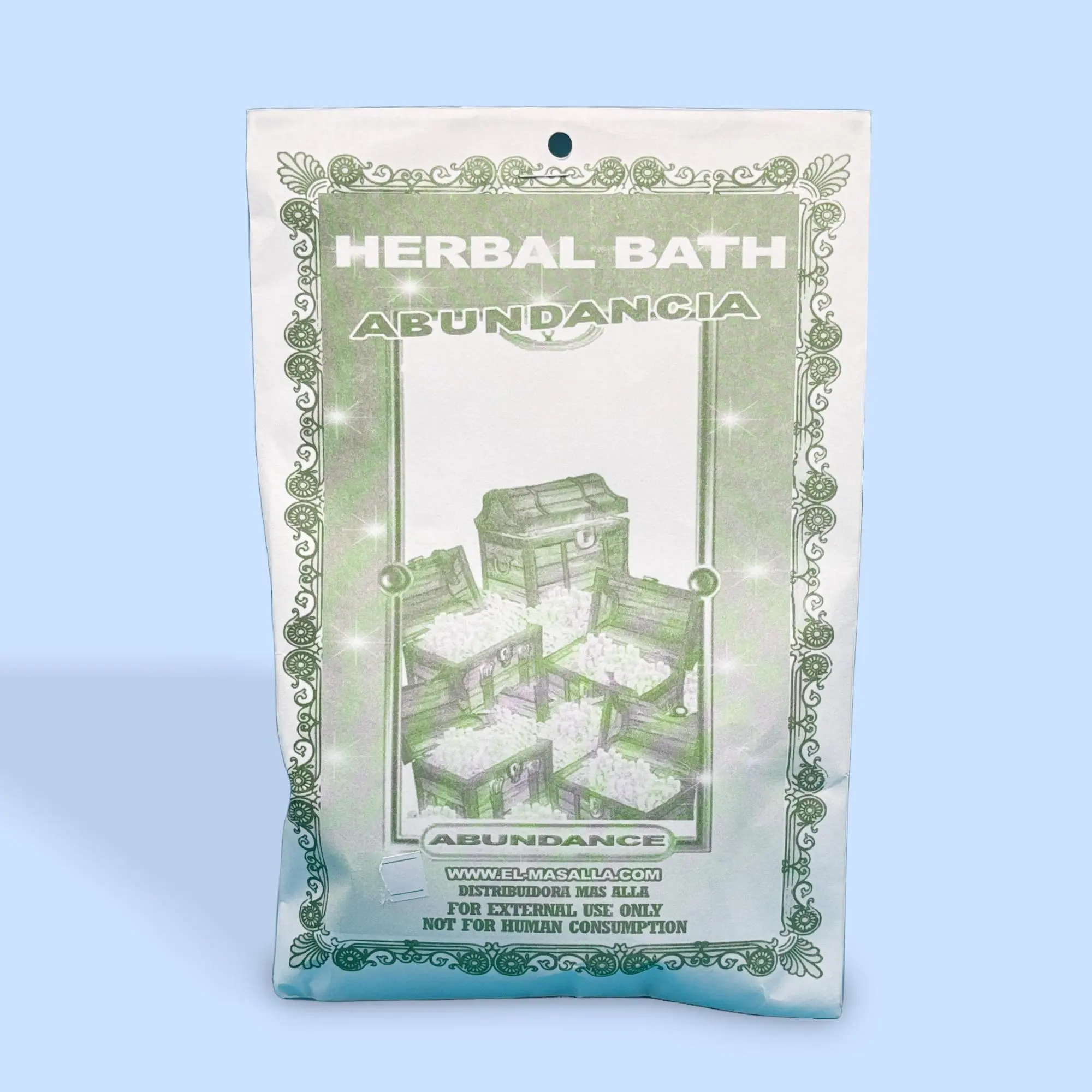 Abundance Manifestation Spiritual Bath Blend - Herbal Boil & Soak Body Care for a Prosperity Boost
