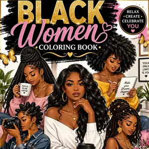Cute & Relaxing Coloring Book for Adults and Teens | Stress Relief & Creative Fun