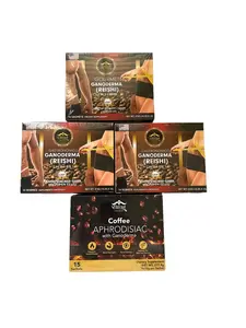 Super instant coffee combo with Ganoderma Beverage Natural Flavor Sugar