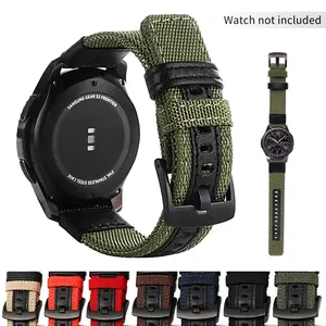 Nylon Quick Release Watch Band (Band Only), 1 Count Replacement Sport Band, Watch Band for 20/22mm Series, Wearable Accessories for Men and Women