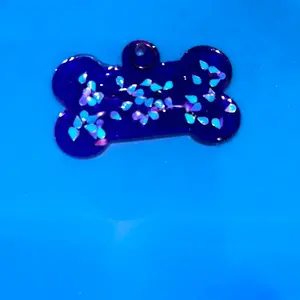 Pet tag with pet name customized