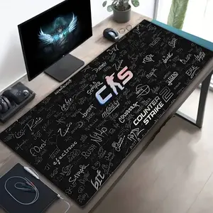 1pc Diatomite Graffiti Mouse Pad, Large Medium Small Office Gaming Mouse Pad, Anti-Slip Rubber Base, Washable, Durable, Ideal for Office Learning Gaming, Made for Gaming