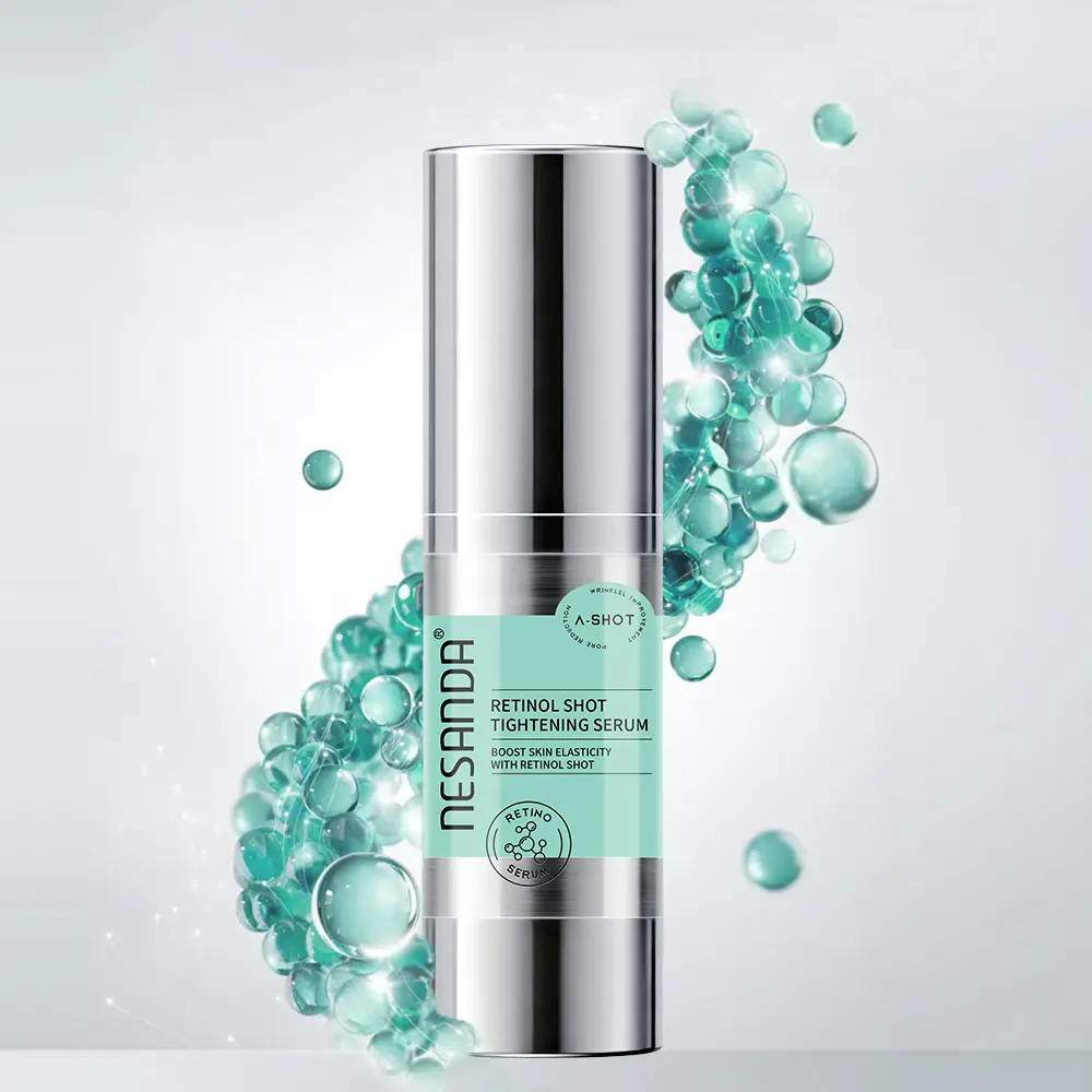 Retinol & Pure Peptide Anti-Aging Tightening Face Serum - 30 ml Essence for Minimizing Pores, Wrinkles, Fine Lines, and Achieving Flawless Glass Skin