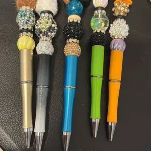 Doorable Beaded Pen - Colorful Decorative Pens with Unique Bead Designs and Assorted Colors
