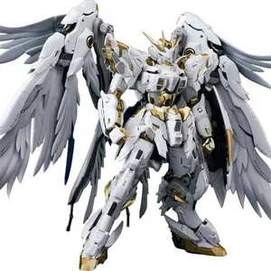 Funtasy Planet 1/100 Mecha Model Kit -Celestial Guardian Oberon, Articulated Action Figure Building Kit, 6 Funnels & Gold Pre-Painted Parts, Premium Gift for Adults & Teens