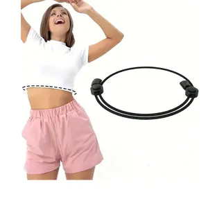 2 Pcs Shirt Tuck Band Women, Adjustable Crop Band for Tucking Shirts Belly Leaking Elastic Bands to Change The Style of Your Top Shirt Stays Belt for Women