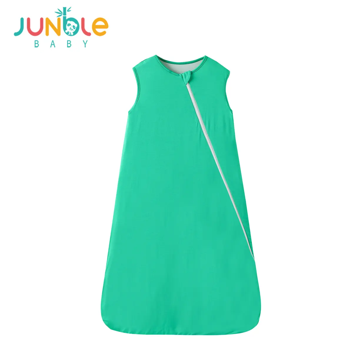 JUNBLEBABY Unisex Supersoft Bamboo Fiber Sleep Sack, Premium Bamboo Viscose 2-Way Zipper Sleeping Bag, Cooling Wearable Blanket for 0-6 Months Newborns