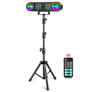 UKING DJ Lights with Stands 4 in 1 Party and Bar Lighting Set for Disco Stage Band Performances Weddings and Events