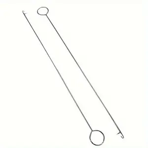 Sewing Loop Turner Hook with Latch, 1 Count Sewing Loop Turner Hook, Homemade Crafting Tool Accessories for Fabric Tube Straps Belts, Sewing Supplies Crafts, Sewing Tools