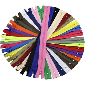 Zipper Bulk for Sewing 29 inch:  20 Pack #3 Mix Colors Nylon Coil Zippers for Tailor Crafts
