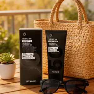 Outdoor UV-Blocking Skin Protective Gel Moisturizer - Smooth, Brightening, Non-Greasy Skincare Product