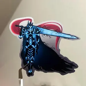 Igris, Solo Leveling  Sticker Princess Vinyl Sticker Pack, Cute Manga Quote Sticker Sheet