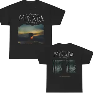 Ship Within 24 Hours 2026 Ivan Cornejo Mirada Tour Parte 2 Vintage Graphic T-Shirt, Soft Cotton Short Sleeve Tee, Unisex Casual Streetwear Top For Men Women Fan Gift