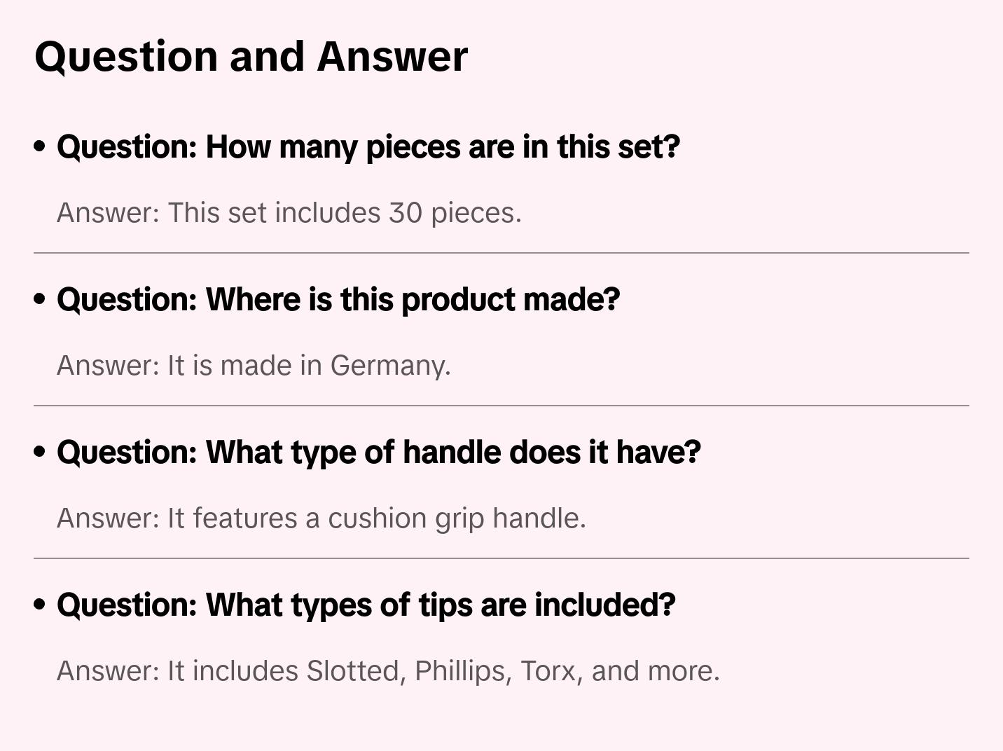 Wiha Tools 35899 30 Piece SoftFinish Workstation Screwdriver Set