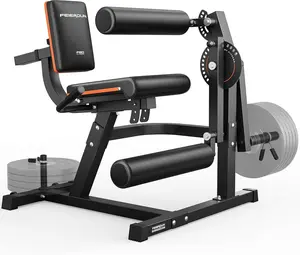 【live only】FEIERDUN 4-in-1 Adjustable Leg Extension Curl Machine - 700lbs Capacity Leg Extension Machine for Lower Body Workouts - Adjustable Leg Curl Machine, Home Gym Equipment