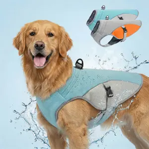 Sun Protection Dog Shirt / Quick-Drying Cooling Vest — Lightweight, Breathable, Sleeveless Vest with Reflective Strips; All-Season Pet Apparel Offering UV Protection for Summer; Suitable for Small, Medium, and Large Dogs— Outdoor Hiking, Beach Outing