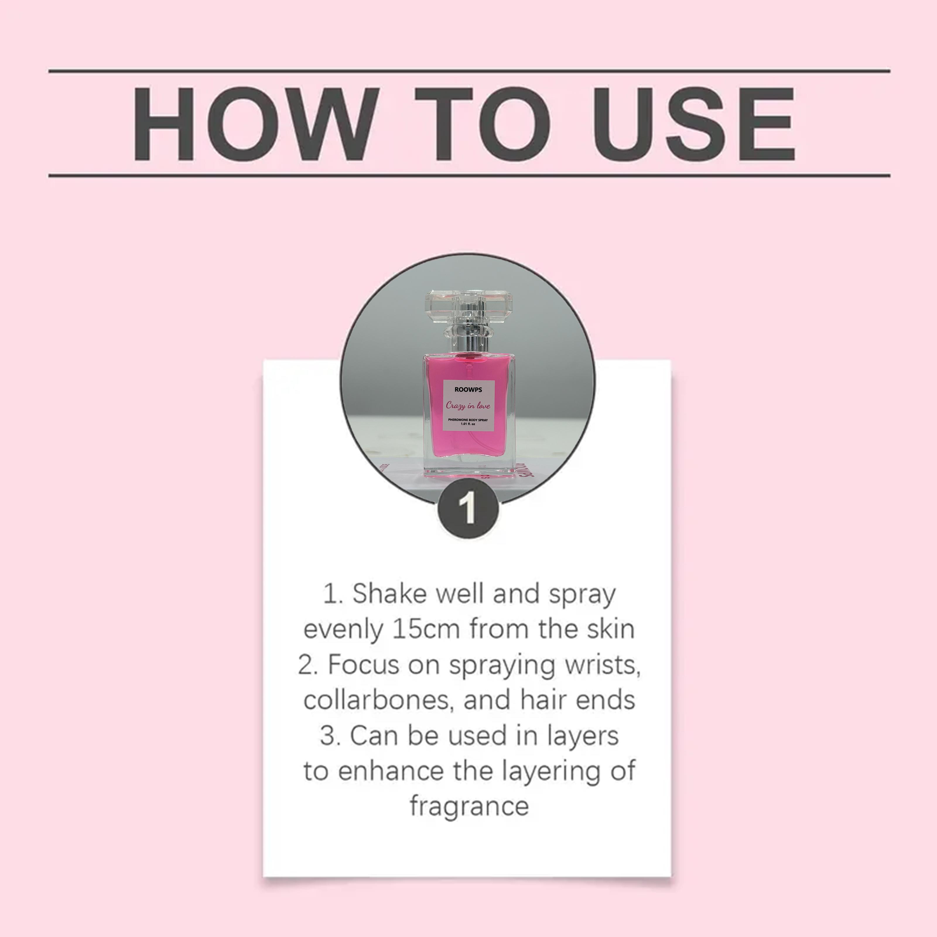 【Official product】CRAZY IN LOVE OIL ROOWPS | Pheromones Oil for Love & Confidence! Lasting Scent, New Year’s Gifts, Dare to Flirt Challenge! Flirting Masterclass. vanilla  perfumes