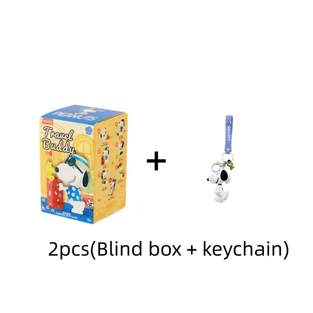 2pcs(Blind box + keychain1)