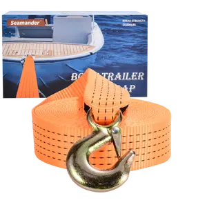 Seamander Heavy Duty Winch Strap,2in*20ft 10,816Lbs