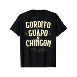 #TikTokShopRestock  Plus Size Chubby, Handsome and Awesome - Funny Mexican T-Shirt