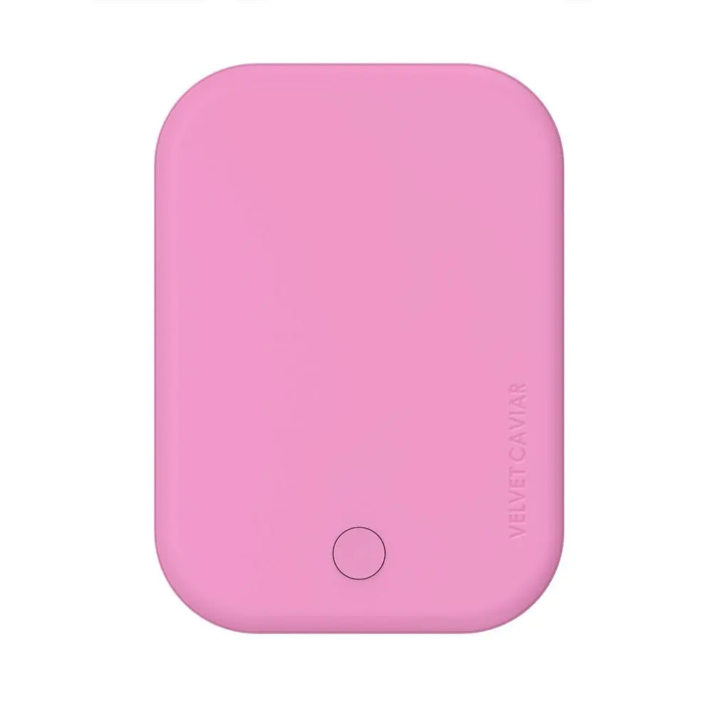 Velvet Caviar Pink MagSafe Magnetic Power Bank Charger - Portable Rechargeable Battery, USB Power Bank, Fast Charging, Strong Magnetic Grip for iPhone Wireless Chargers