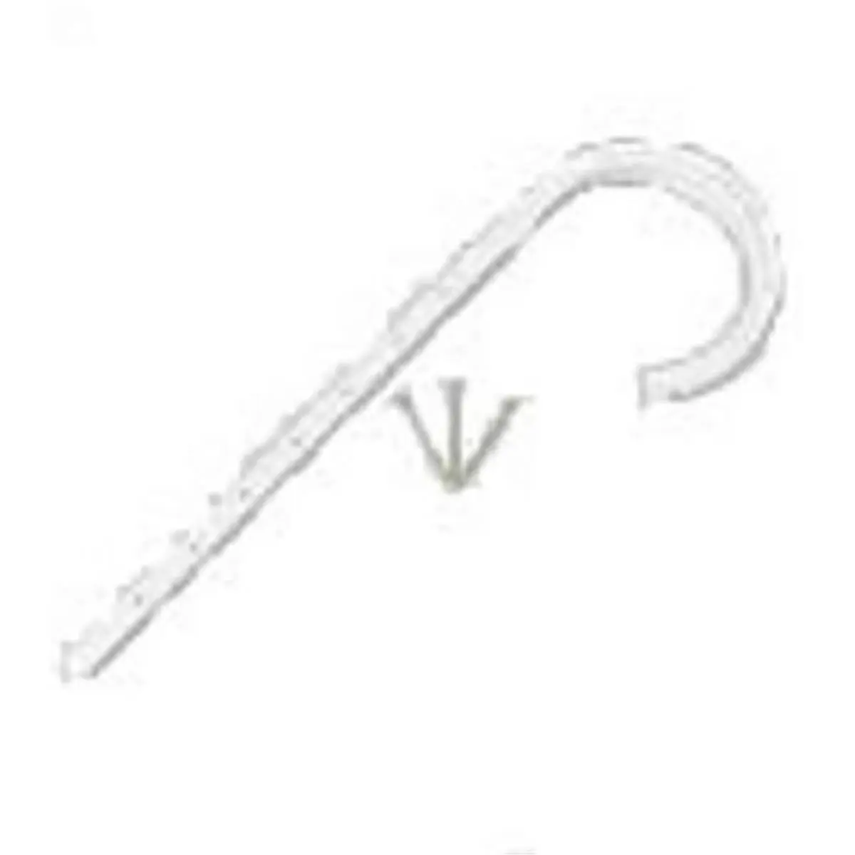 212 MAIN DWV J-Hook Pipe Holder, 3x7 in J-Hook Type, 4-Pack Joist Mount Nail-On Pipe Holder