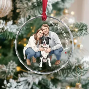 Custom Portrait Ornament From Photo, Personalized Family Photo Keepsake 2026, Trending Custom Christmas Ornament, Unique Holiday Gift Idea