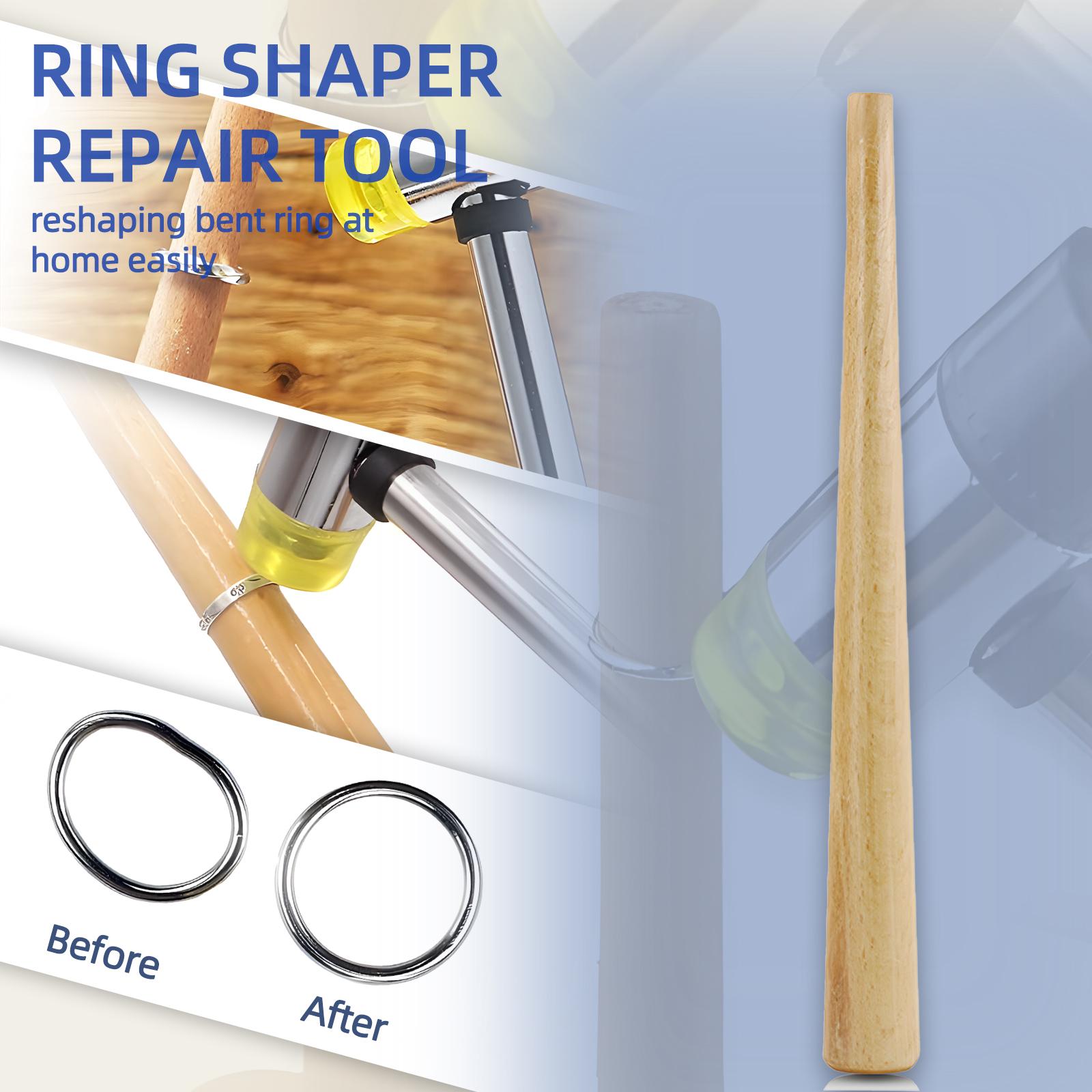 Complete Ring Sizing & Jewelry Making Tool Kit with Ring Mandrels, Hammer, Ring Gauges & Sizers - All-in-One Ring Resizing Set for Jewelry Makers & Jewelers