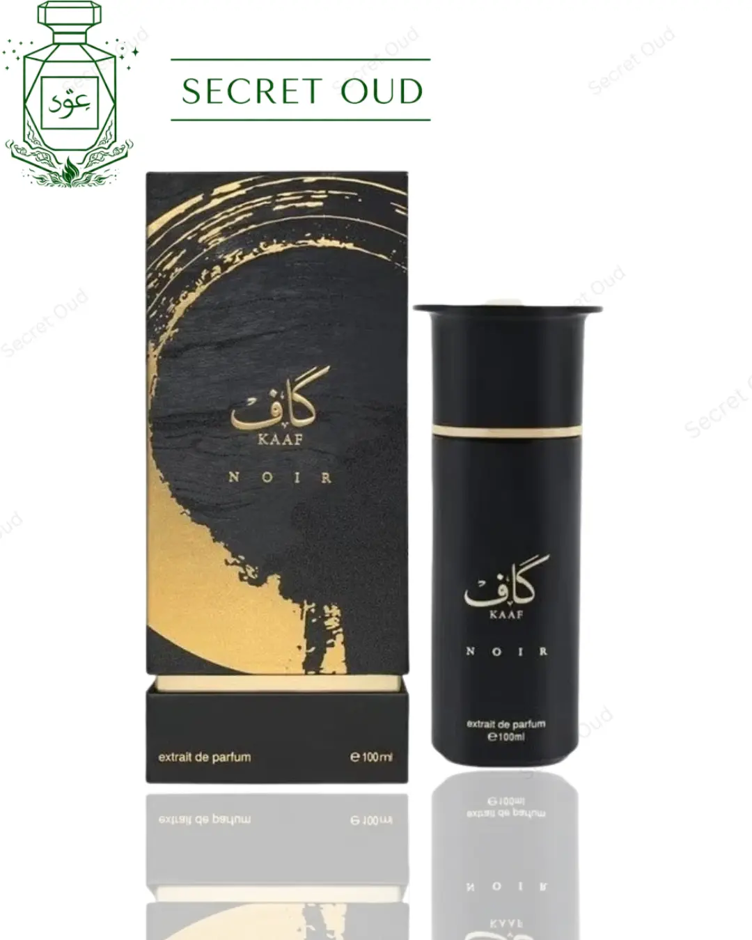 Kaaf Noir Ahmed Al Maghribi For Unisex -- 100ML -- Ahmed Al Maghribi Perfumes