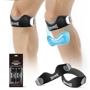 Silicone Patella Knee Strap for Pain Relief– Adjustable Brace for Women & Men, Ideal for Running, Basketball, Volleyball, Squats, Tendonitis, and Jumper’s Knee Support Menisus Fallfreshness TikTokShopBlackFriday Thanksgiving Christmas Gift 2025 SpringStat