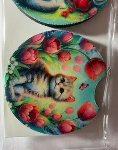 Cat car coasters