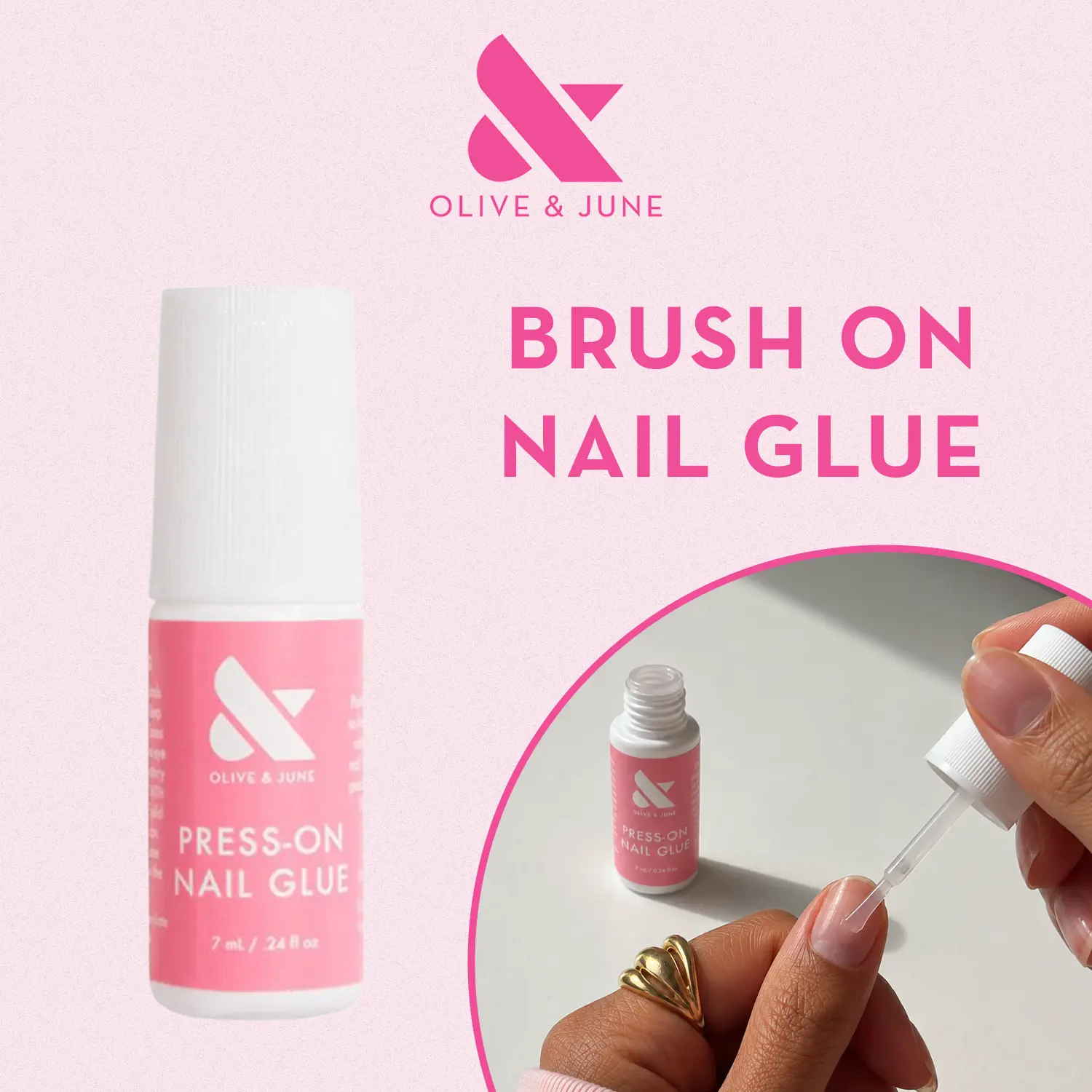 Brush-On Glue for Press-On Nails