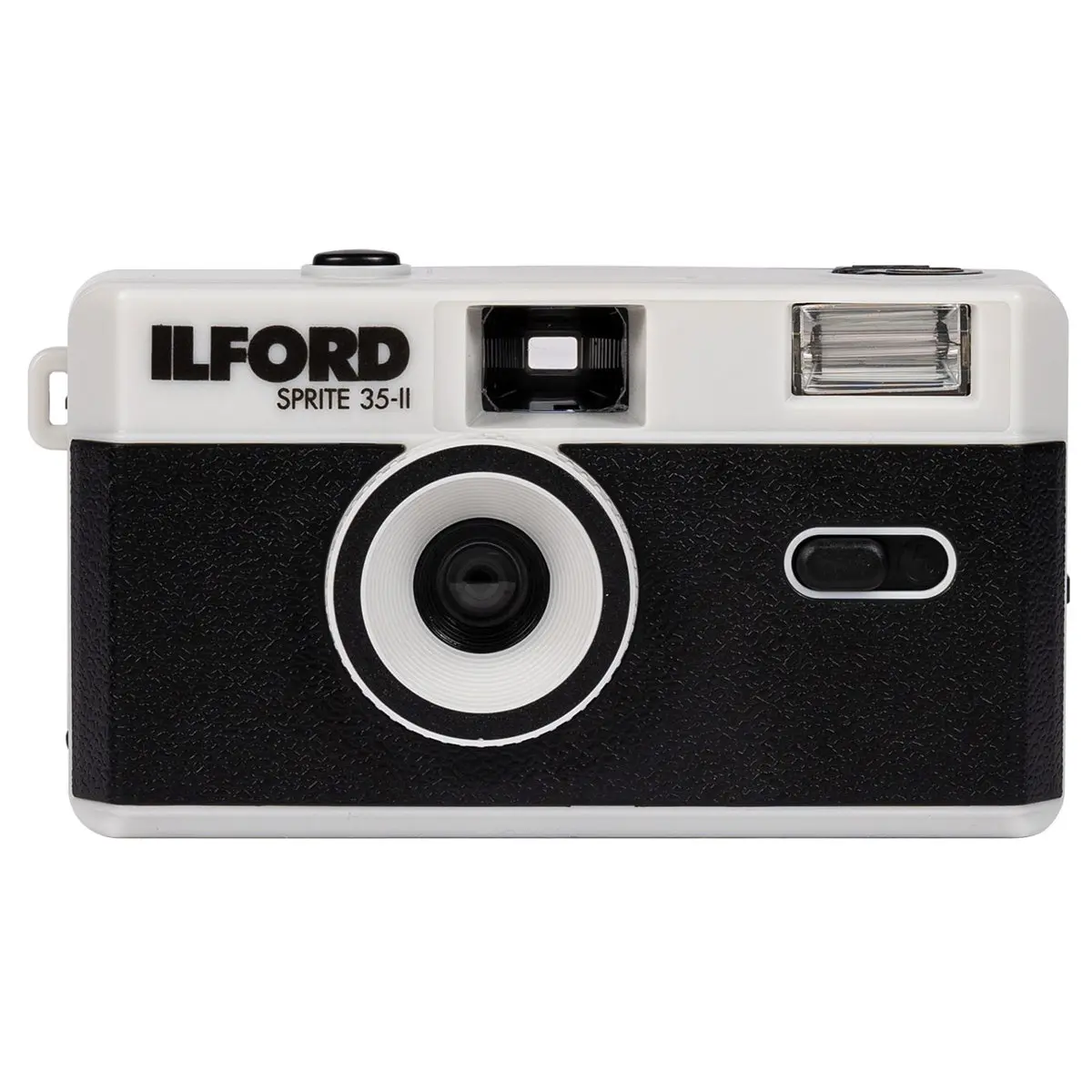 Ilford Sprite 35-II 35mm Reusable Film Camera, Black and Silver