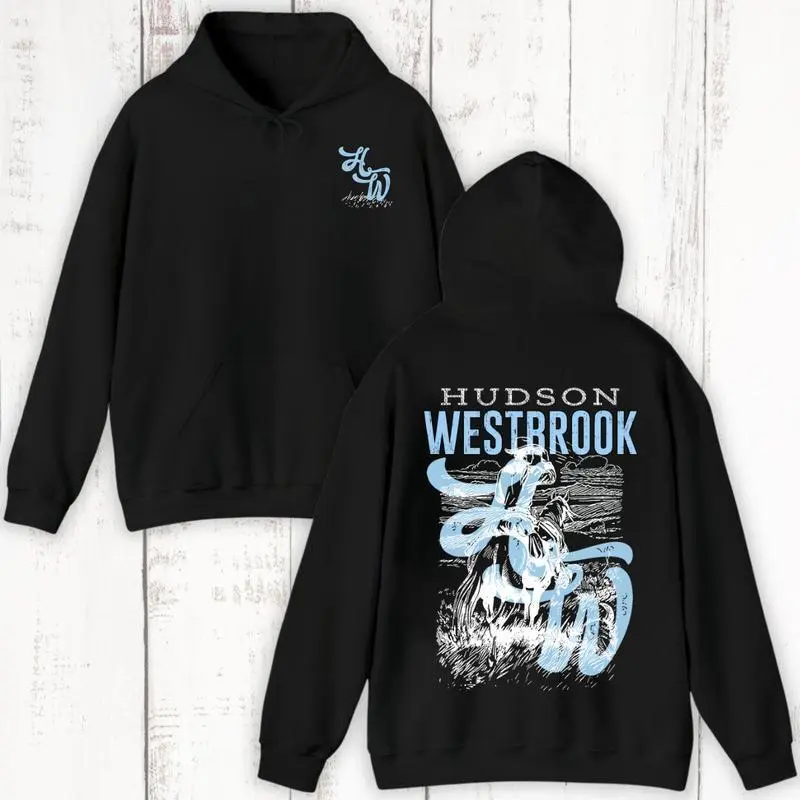 Hudson Westbrook Take Your Time Tour Hoodie - Exclusive 2025 Tour Merch Unisex Graphic Tee, Oversized Pullover Fit for Men and Women, Soft Cozy Cotton Streetwear, Perfect Fan Gift