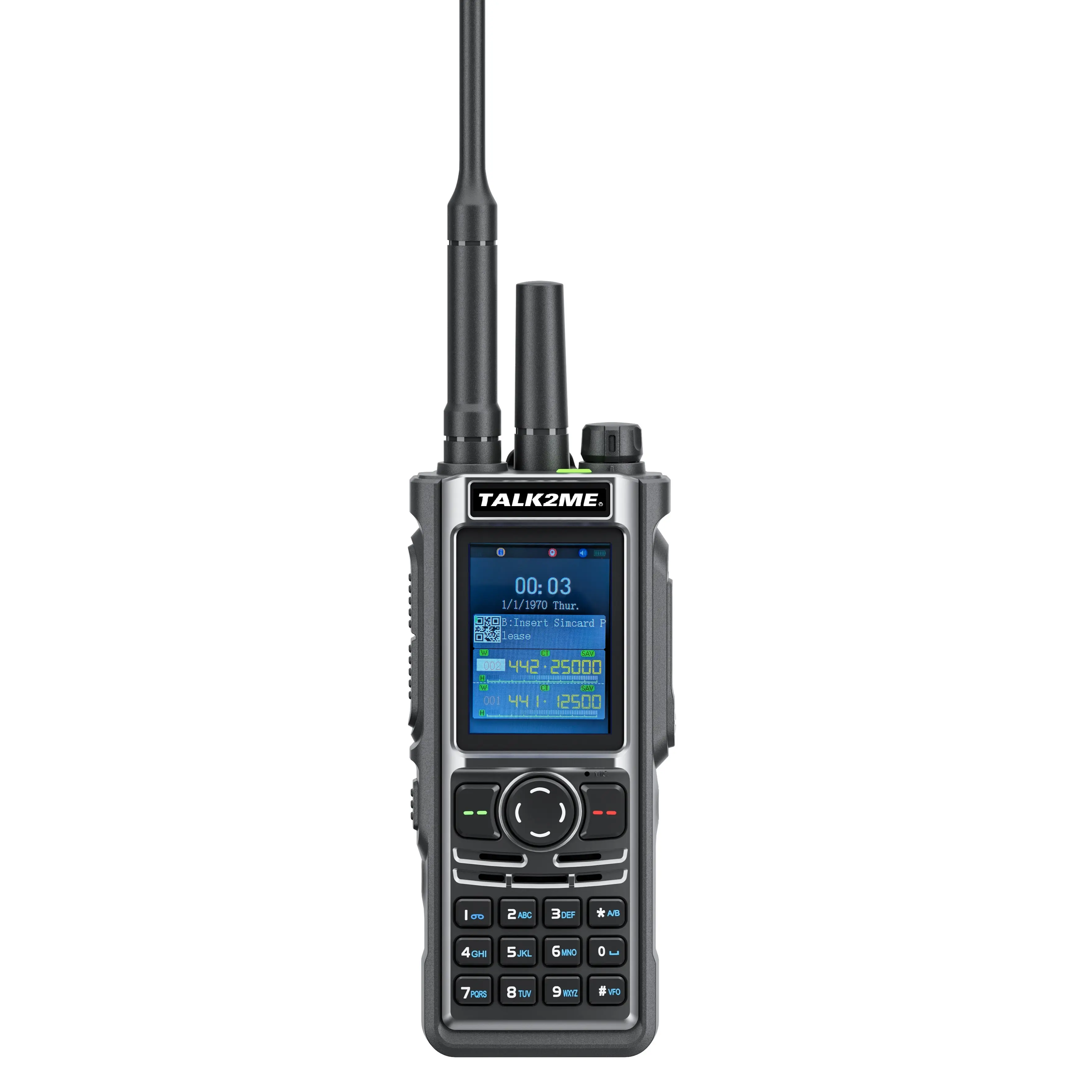 26 TALK2ME USA Rescue Walkie Talkie, Audio Device with Local Connectivity, Water-Proof Design, Clip-On Feature, Compatible Adapter