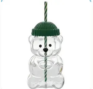 Glass Bear Cup