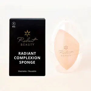 Radiant Fragrance-Free Makeup Sponge - Beauty & Personal Care Tool, Beauty Products for Sensitive-Safe Flawless Complexion Application & Flawless Blend