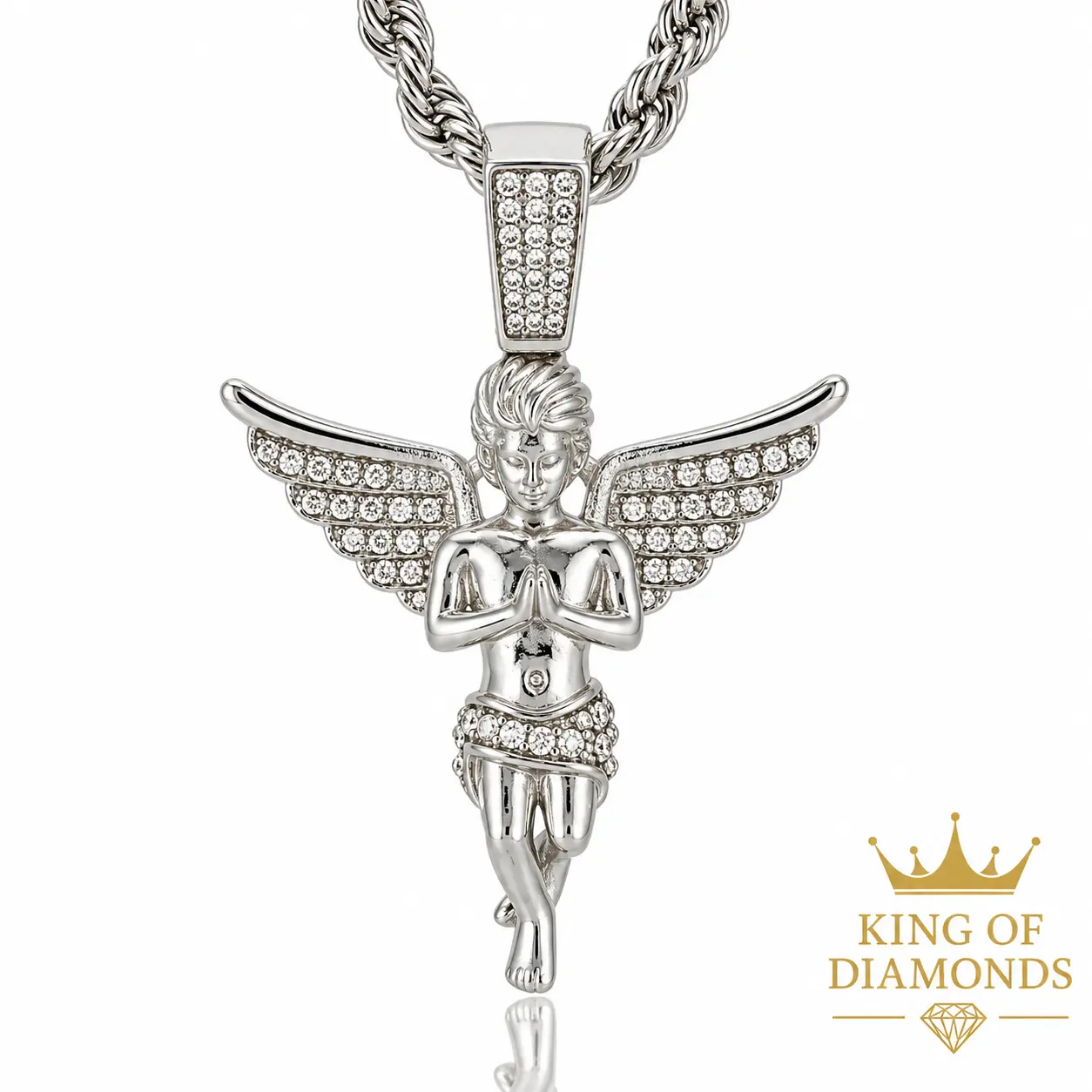 "Angel" Fashion Jewelry Accessory, Fashion Accessory, Pendant, Photoshoots, Angel Figure, Angel Wing Necklaces, Casual Wear