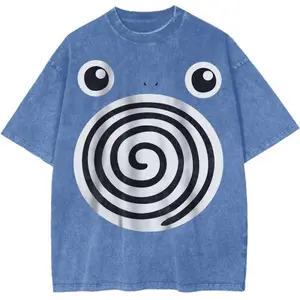 Poliwhirl Shirt, Pokemon T-Shirt, PKM Shirt, Anime Shirt, Vintage Tee