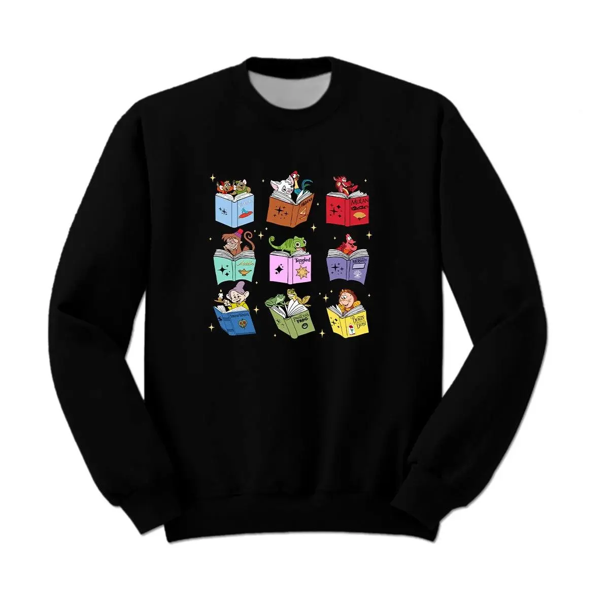 Princess Sidekicks Book Club Sweatshirt, Book Lover Gift, Reading Tour Sweatshirt, Librarian Sweater