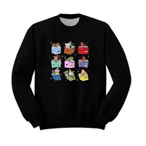 Princess Sidekicks Book Club Sweatshirt, Book Lover Gift, Reading Tour Sweatshirt, Librarian Sweater