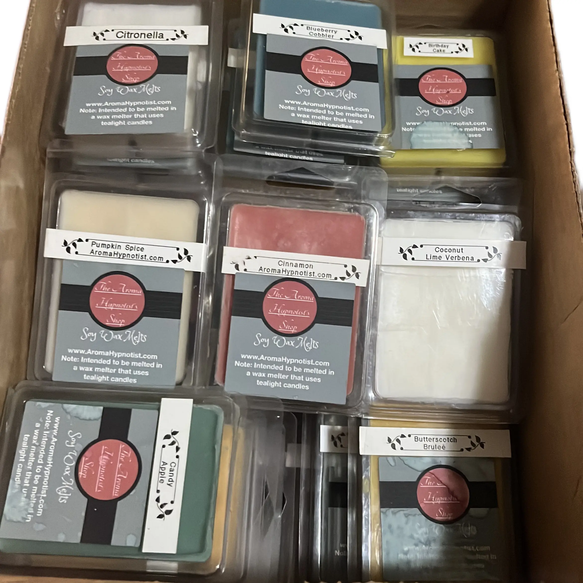 $1 Wax Melt Mania, Heavy Scented Wax Tarts for Oil Warmers/Burners Strong Smell Home Fragrance freshener, odor eliminator, smell enhancer