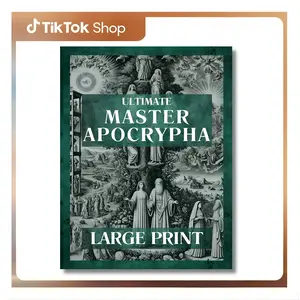 The Ultimate Master Large Print English Lost Biblical Enoch Book - Largest Complete Collection, Handy Size, Christian Bible Study Resource Focused on Jesus