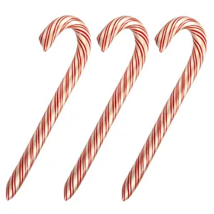 Cinnamon Candy Canes Filled with Cream