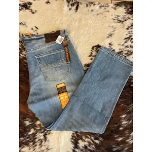 Rock&Roll Denim Two Tone Stackable Bootcut Jeans - Medium Vintage