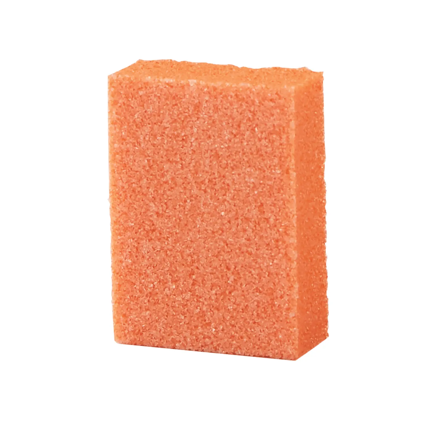 Arcadia Beauty Labs LLC Mini Orange Foam Sanding Block - Disposable, Compact Nail Care Tool for Adults’ Spa Manicure, Pedicure, Nail Art, Repair & Smoothing Skin Surfaces, Convenient to Carry, Hygienic